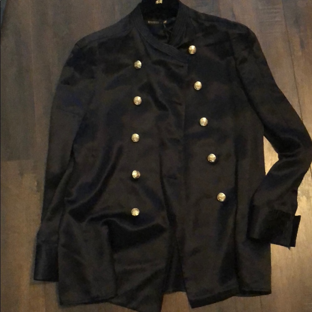 Balmain x H&M double breasted blazer